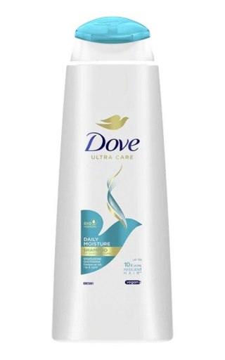 UNILEVER MK DOVE Daily Moisture Szampon nawilżający do włosów suchych 400 ml