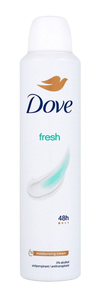 UNILEVER MK DOVE Fresh Dezodorant antyperspirant dla kobiet w sprayu 250 ml